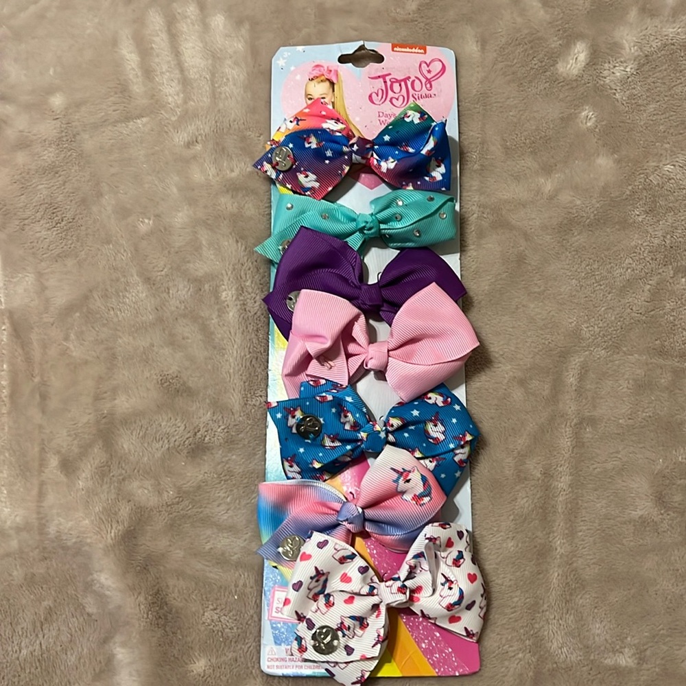 New Jojo Siwa Days of the Week Bows